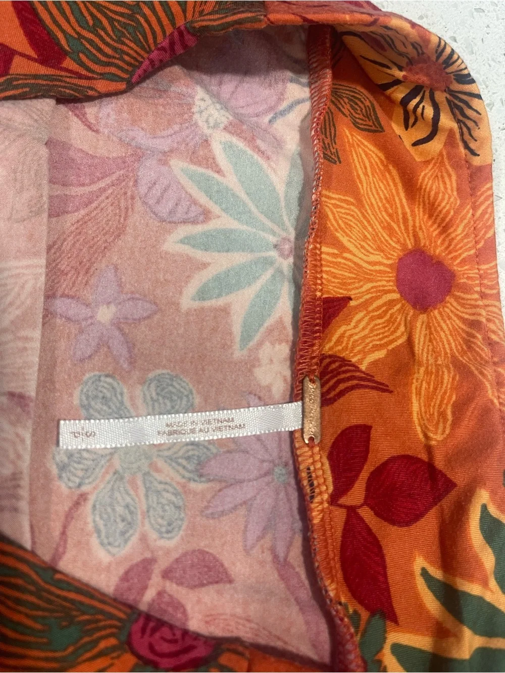 Free People bright orange